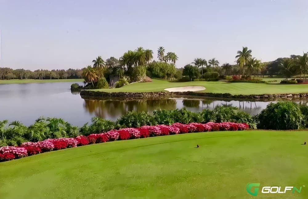The Falls Club Of The Palm Beaches in Lake Worth, Florida — private, 18-hole golf course, designed by Joe Lee (1985)