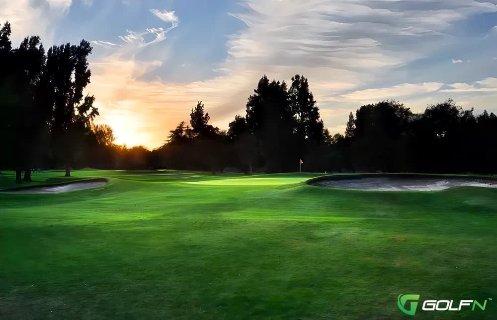 Ancil Hoffman Golf Course in Carmichael, California — public, 18-hole golf course, designed by William F. Bell (1965)