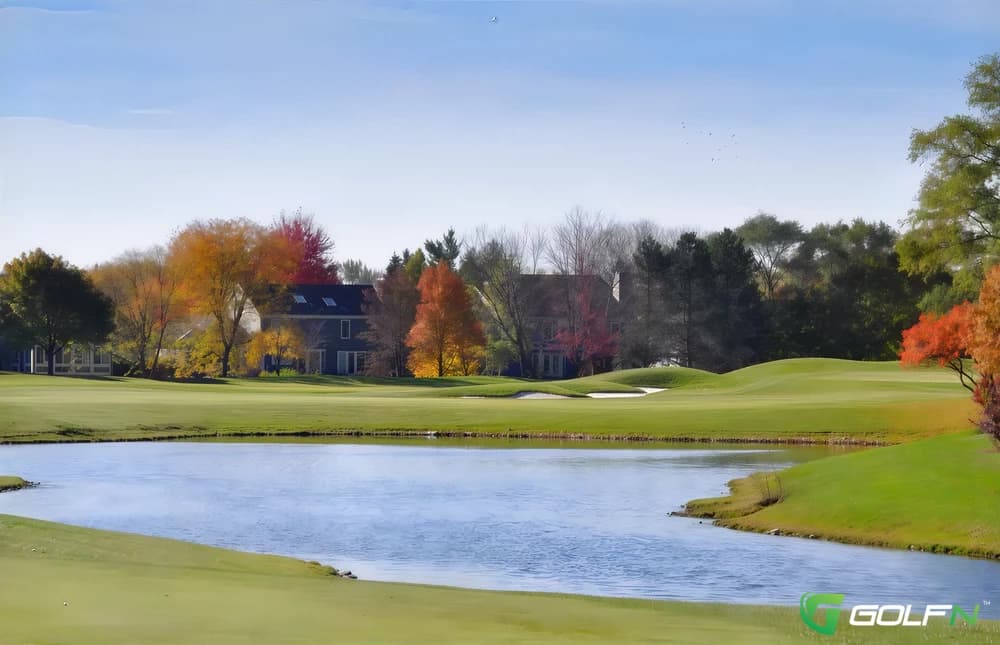 Klein Creek Golf Club in Winfield, Illinois — public, 18-hole golf course, designed by Dick Nugent (1994)