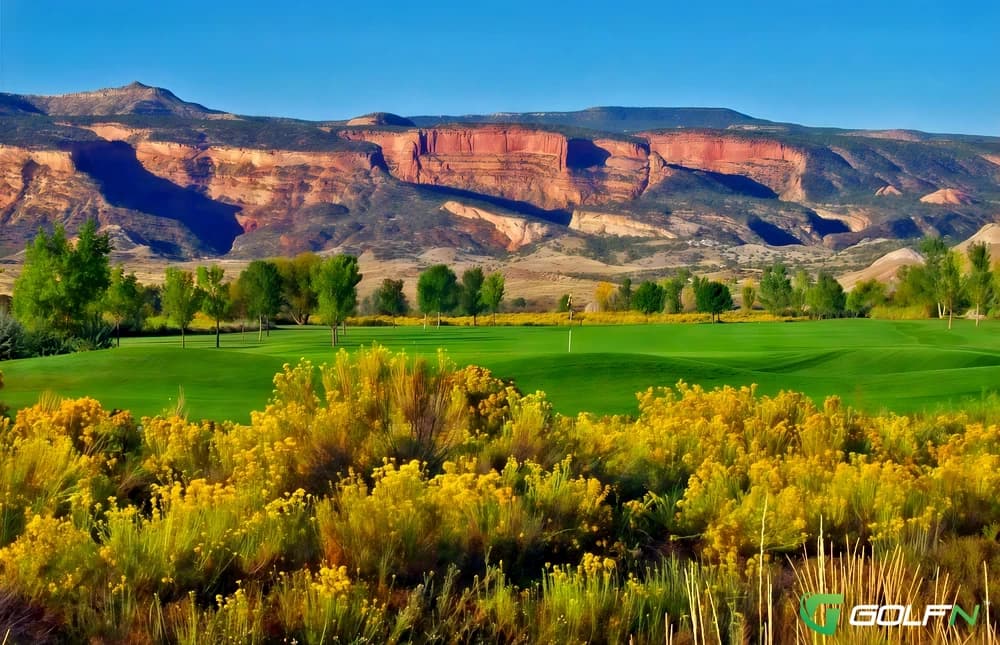 Desert - Adobe Creek National Golf Course in Fruita, Colorado — public, 27-hole golf course, designed by Ned Wilson