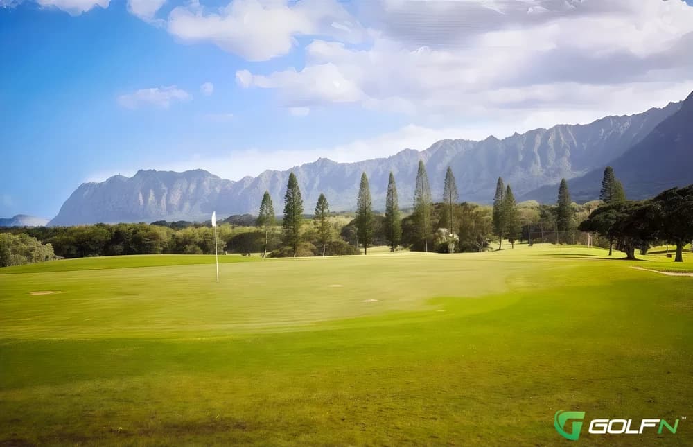 Olomana Golf Links in Waimanalo, Hawaii — public, 18-hole golf course, designed by Mark Miller