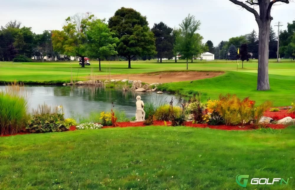 Flint Elks Country Club in Grand Blanc, Michigan — private, 18-hole golf course, designed by Jerry Matthews (1960)