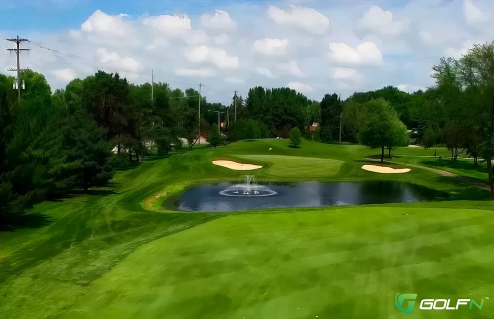 Midland Country Club in Midland, Michigan — private, 18-hole golf course, designed by Craig Schreiner (2010)