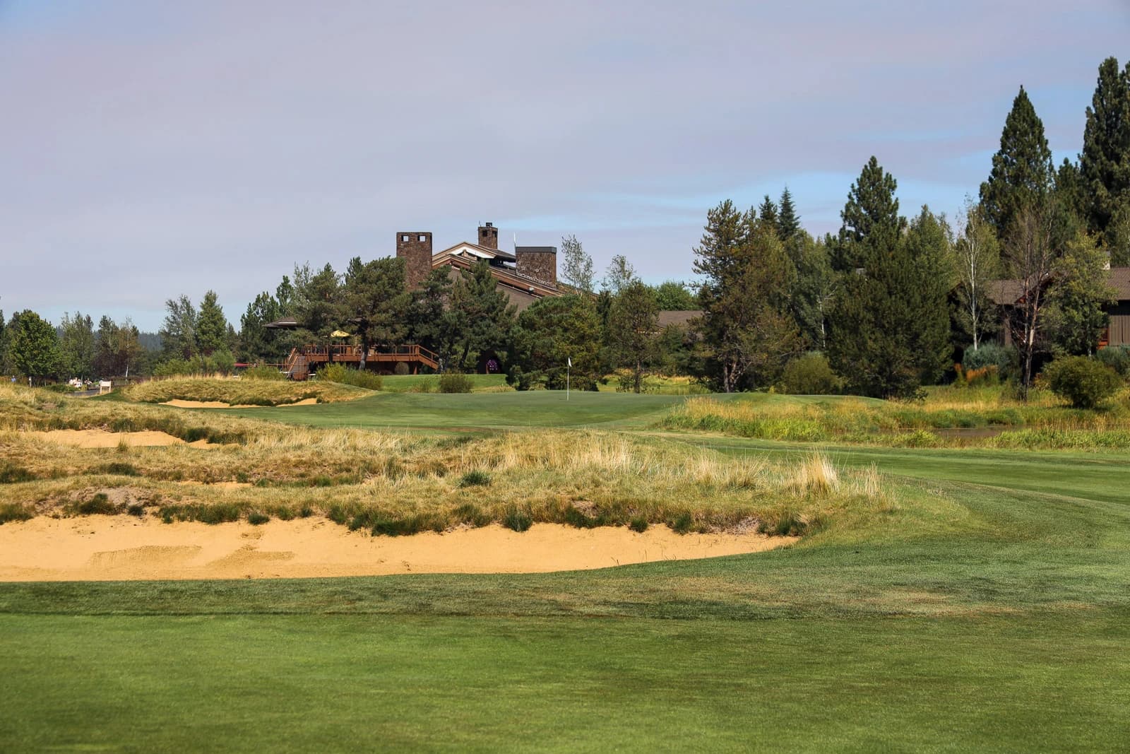 Meadows - Sunriver Resort Golf Club in Sunriver, Oregon — resort, 18-hole golf course, designed by Bob Cupp (1995)