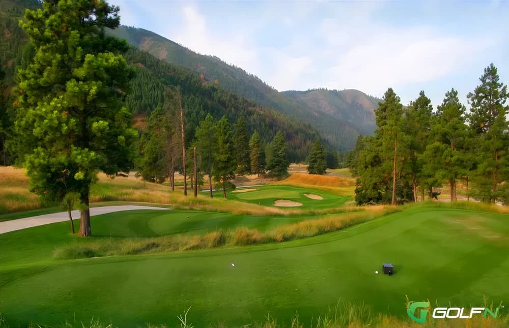 Canyon River Golf Club in Missoula, Montana — semi-private, 18-hole golf course, designed by Brian Curley (2006)
