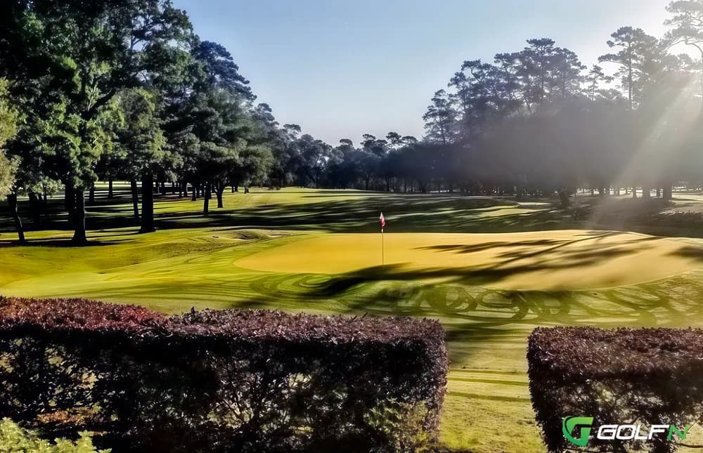 Conroe Country Club in Conroe, Texas — private, 18-hole golf course, designed by John Bredemus (1931)