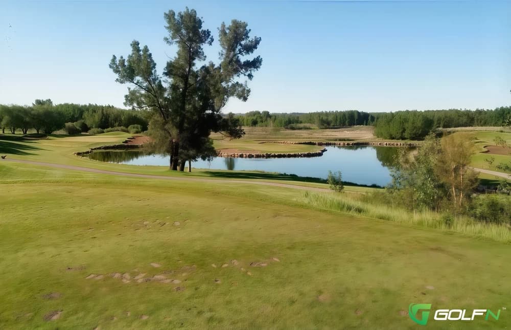 Carnmoney Golf & Country Club in De Winton, Alberta — private, 18-hole golf course, designed by Les Furber Design (1992)