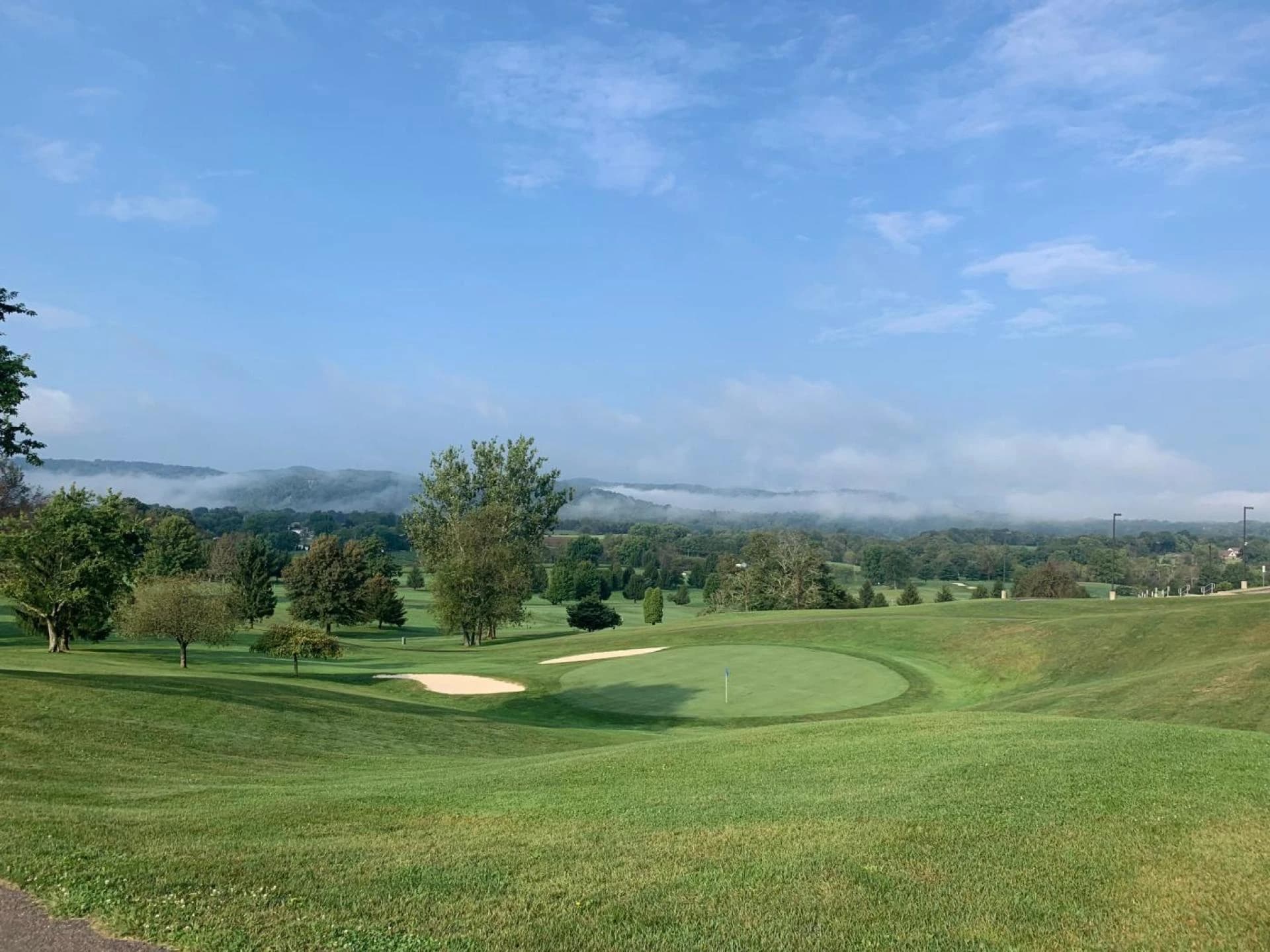 Lenape Heights Golf Course in Ford City, Pennsylvania — public, 18-hole golf course, designed by Ferdinand Garbin (1967)