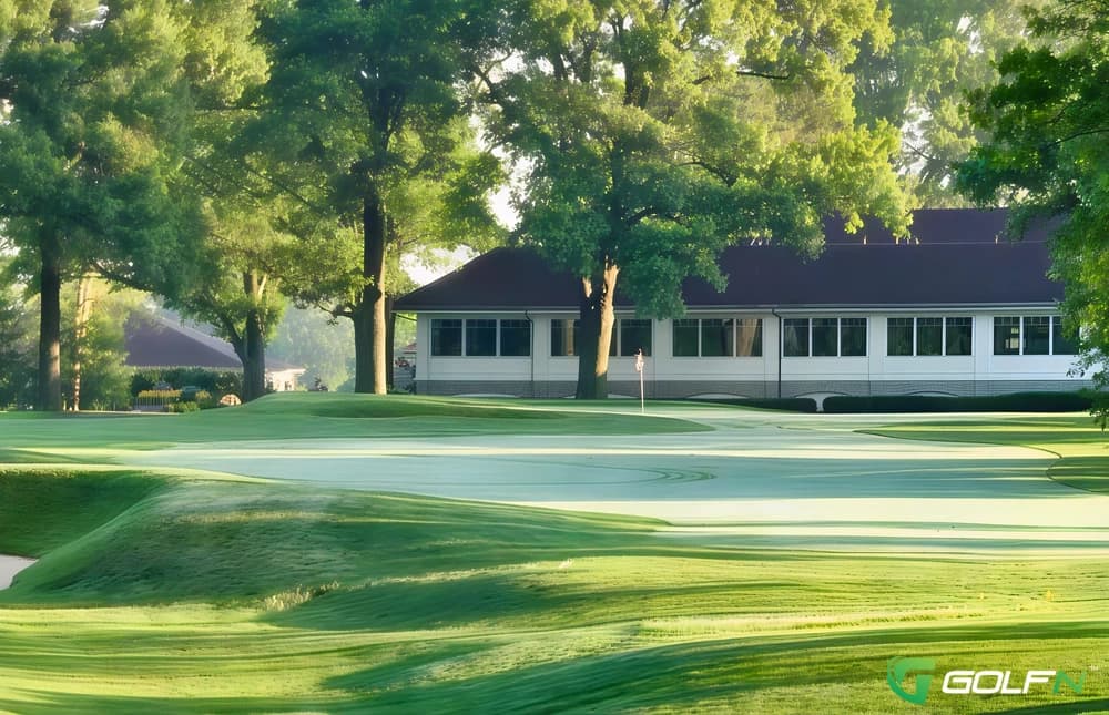 Clovernook Country Club in Cincinnati, Ohio — private, 18-hole golf course, designed by William Diddel (1962)