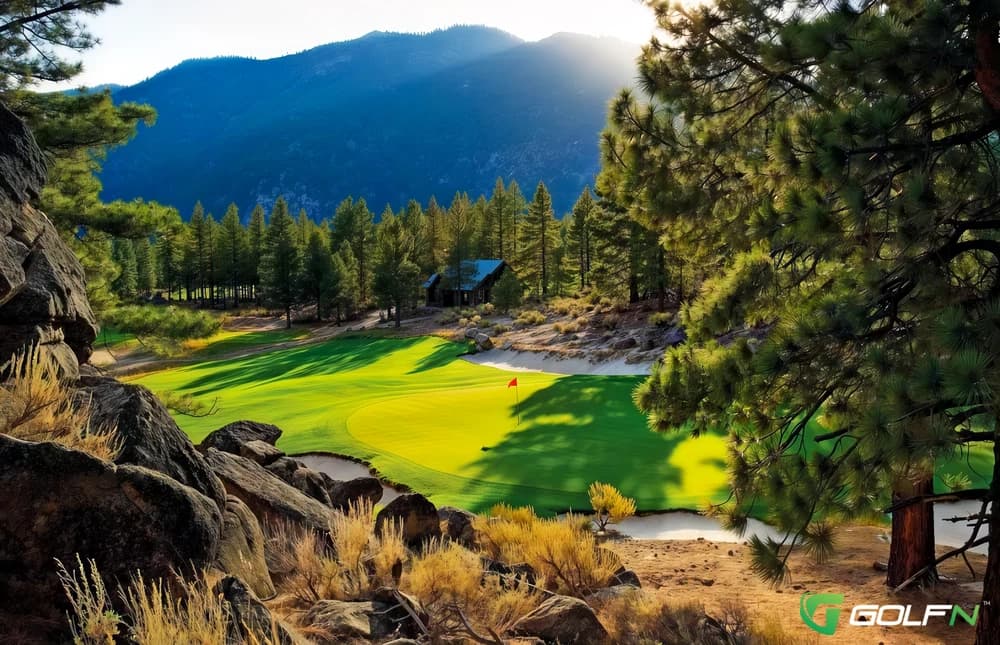 Clear Creek Tahoe in Carson City, Nevada — private, 18-hole golf course, designed by Bill Coore (2009)