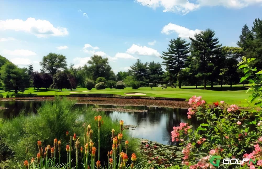 Suburban Club Of Baltimore County in Pikesville, Maryland — private, 18-hole golf course, designed by Robert Trent Jones, Sr. (1949)