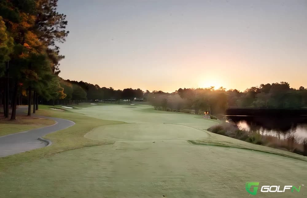 Heritage Golf Club in Wake Forest, North Carolina — semi-private, 18-hole golf course, designed by Bob Moore (2001)