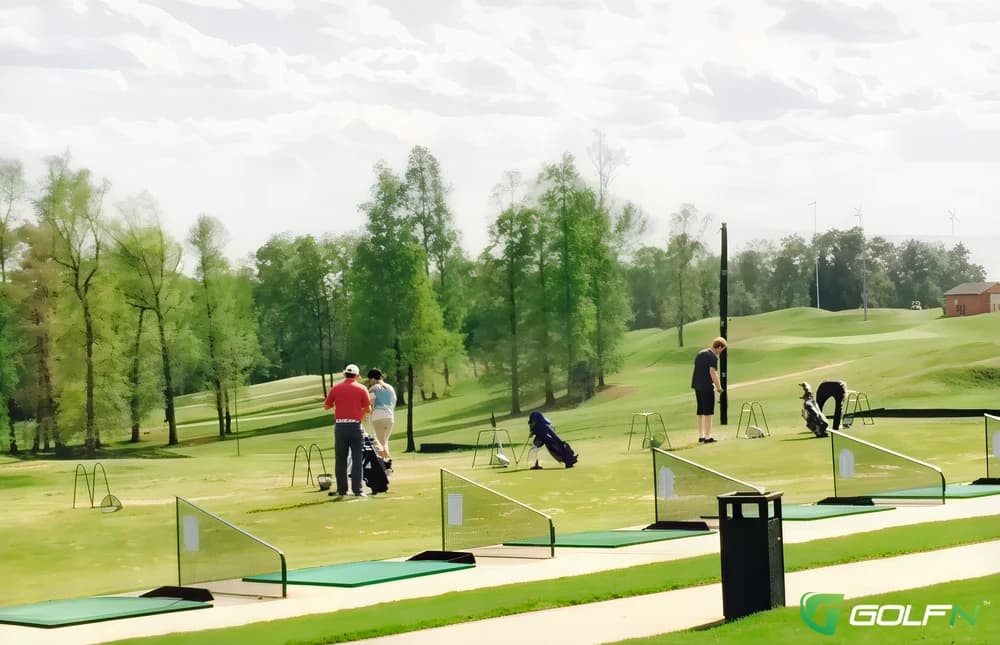 Front - Knights Play Golf Center in Apex, North Carolina — public, 27-hole golf course, designed by David Postlethwait (1998)