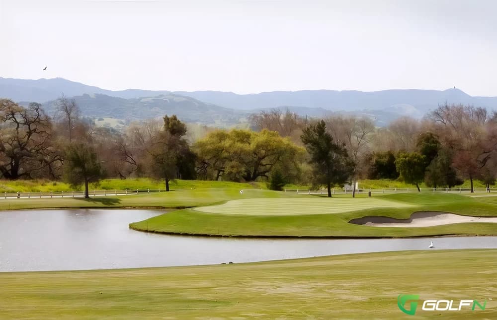 Valley - Coyote Creek Golf Club in Morgan Hill, California — private, 36-hole golf course, designed by Jack Nicklaus (1999)