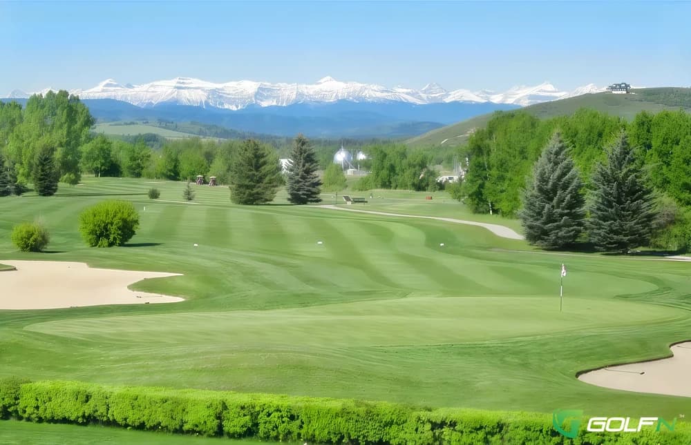 Turner Valley Golf Club in Diamond Valley, Alberta — semi-private, 18-hole golf course, designed by Les Furber Design