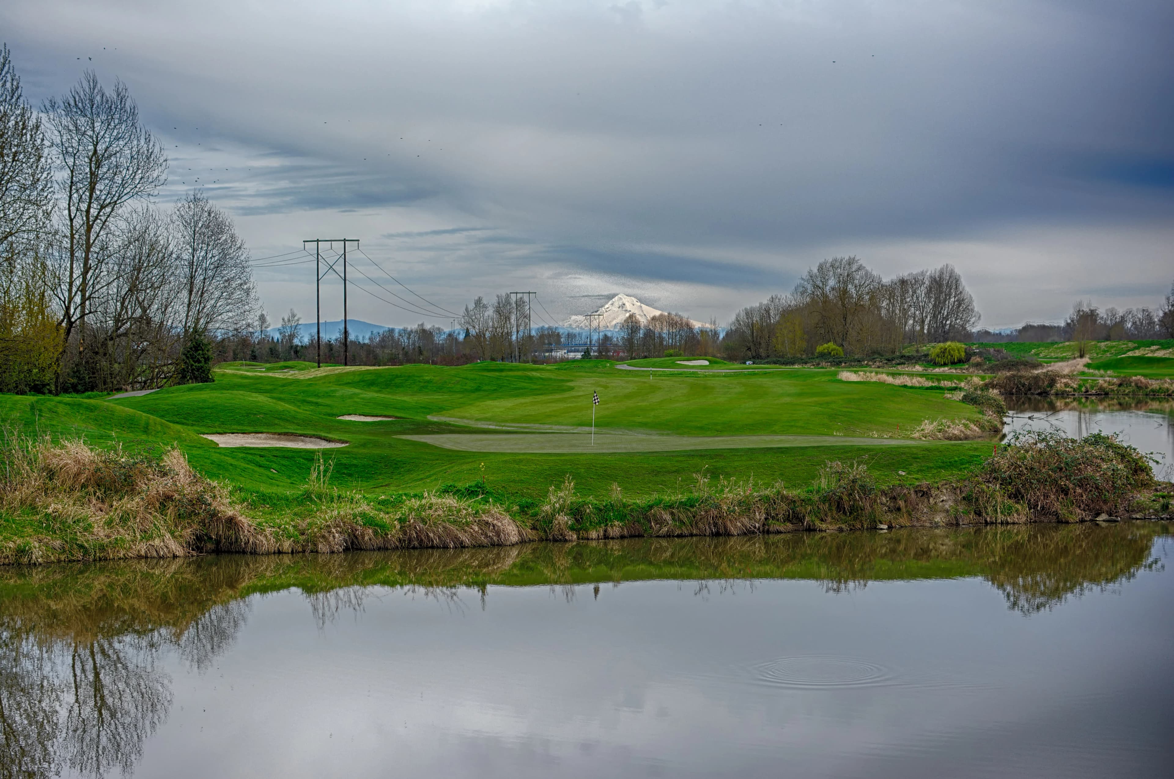 Greenback - Heron Lakes Golf Course in Portland, Oregon — public, 36-hole golf course, designed by Robert Trent Jones, Jr. (1992)