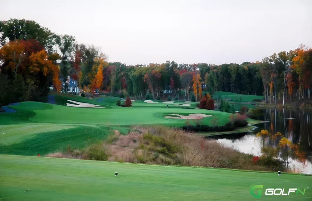 Stonewall Golf Club in Gainesville, Virginia — public, 18-hole golf course, designed by Tom Jackson (2001)