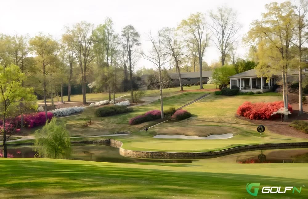 Chanticleer - Greenville Country Club in Greenville, South Carolina — private, 36-hole golf course, designed by Robert Trent Jones, Sr. (1970)