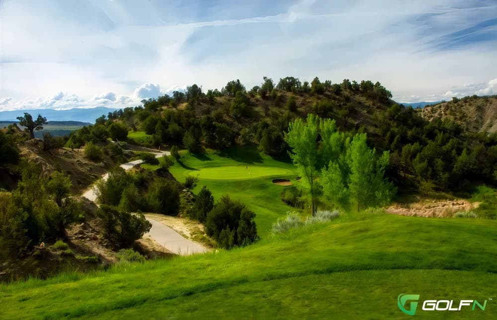 Rifle Creek Golf Course in Rifle, Colorado — semi-private, 18-hole golf course, designed by Dick Phelps (1989)