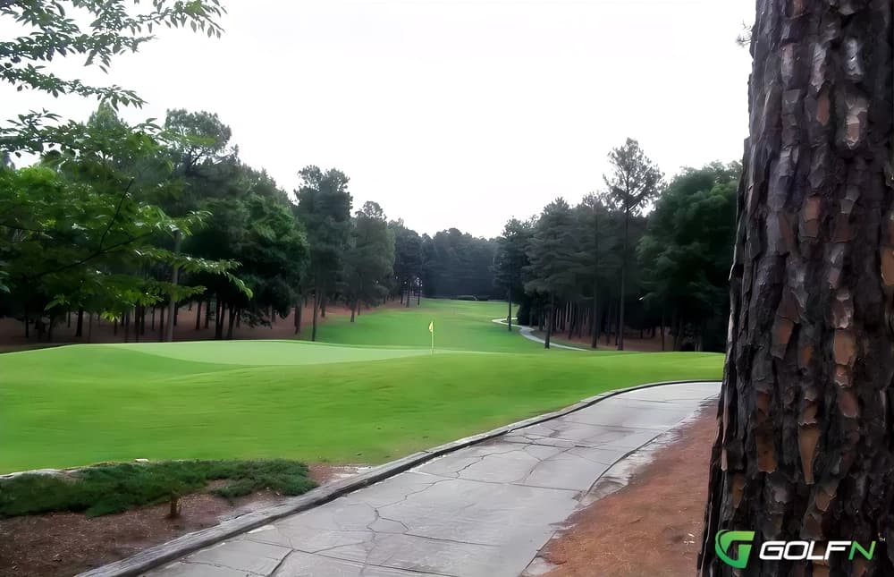 Azalea - Pinewild Country Club in Pinehurst, North Carolina — private, 36-hole golf course, designed by Gene Hamm (1989)