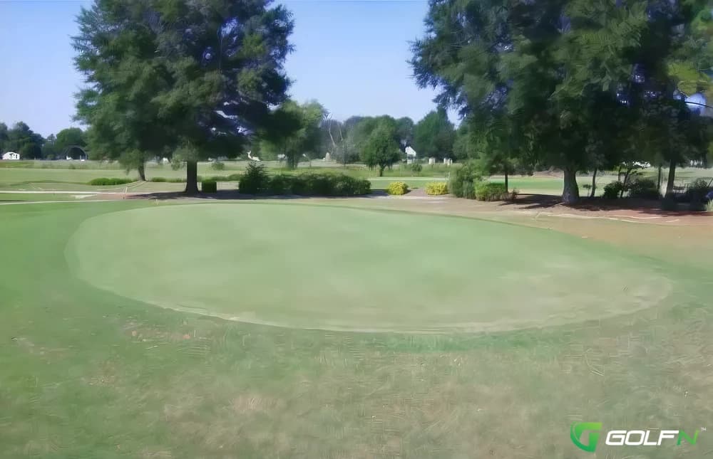 Sandy Ridge Country Club in Dunn, North Carolina — public, 18-hole golf course, designed by L. B. Wilson (1989)