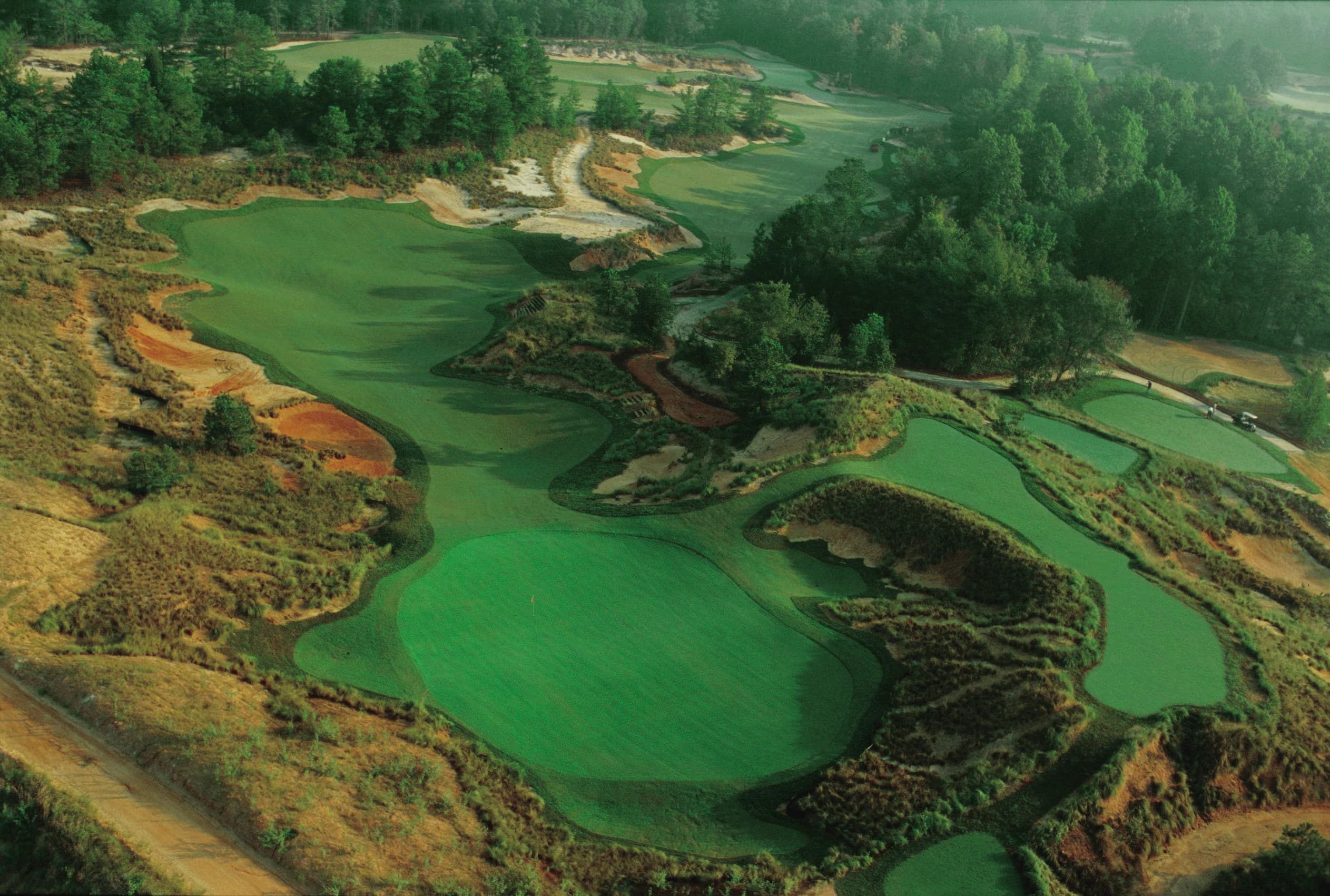 Tobacco Road Golf Club in Sanford, North Carolina — public, 18-hole golf course, designed by Mike Strantz (1998)