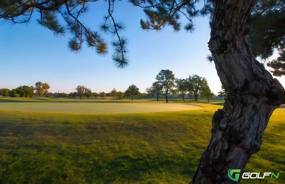 Hidden Trails Country Club in Oklahoma City, Oklahoma — private, 18-hole golf course, designed by Floyd Farley (1951)