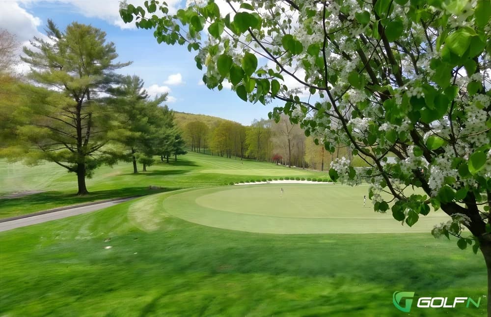 Glastonbury Hills Country Club in South Glastonbury, Connecticut — private, 18-hole golf course, designed by Geoffrey Cornish