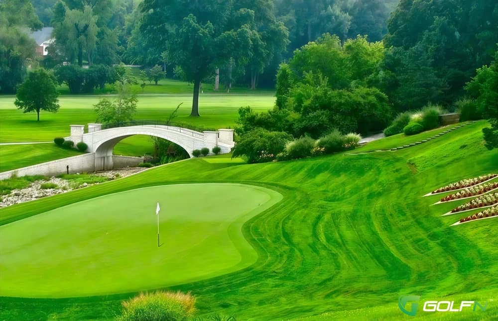 Old Warson Country Club in Saint Louis, Missouri — private, 18-hole golf course, designed by Robert Trent Jones, Sr. (1954)