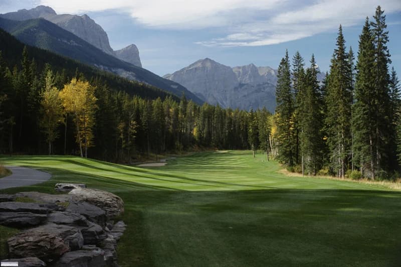 Stewart Creek Golf & Country Club in Canmore, Alberta — semi-private, 18-hole golf course, designed by Scott Miller