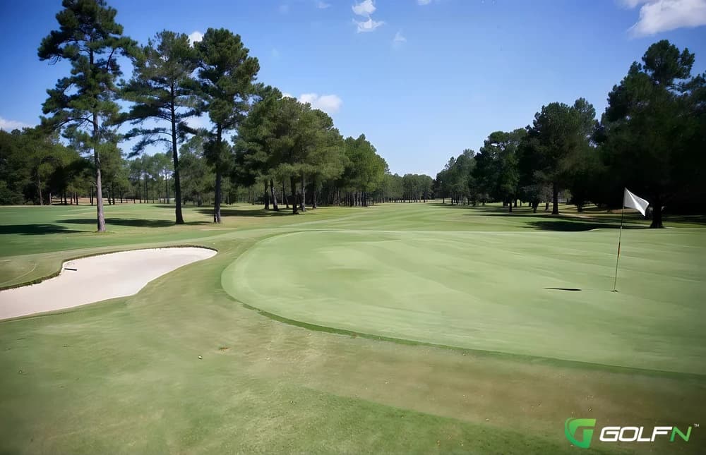 Spring Hill Country Club in Tifton, Georgia — private, 18-hole golf course, designed by Ray Jensen (1965)