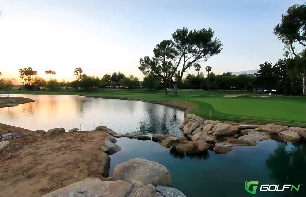 Championship - Sun Lakes Country Club in Banning, California — semi-private, 36-hole golf course, designed by David Rainville (1987)