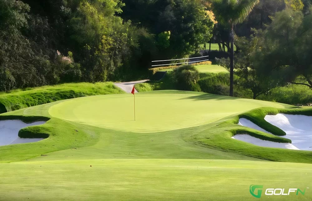 Hacienda Golf Club in La Habra Heights, California — private, 18-hole golf course, designed by Max Behr