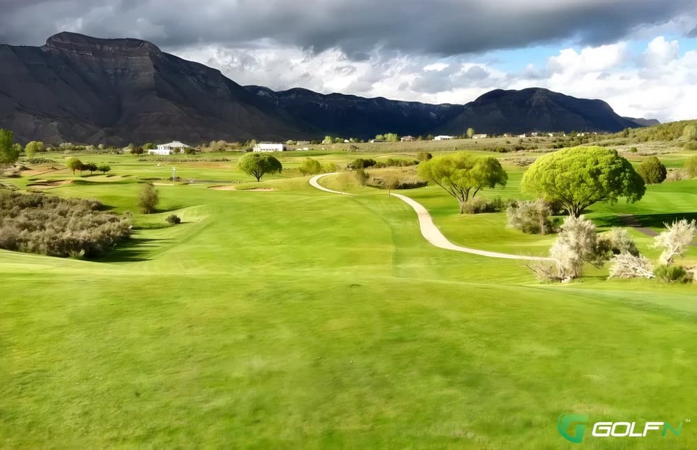 Battlement Mesa Golf Club in Battlement Mesa, Colorado — public, 18-hole golf course, designed by Finger Dye Spann (1987)