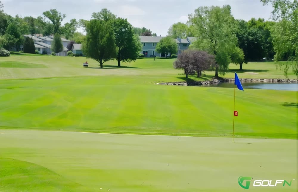 Middle - Delbrook Golf Club in Delavan, Wisconsin — public, 27-hole golf course, designed by James Foulis