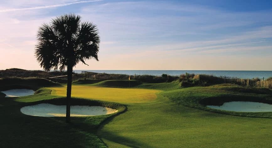 Turtle Point Golf Course in Kiawah Island, South Carolina — resort, 18-hole golf course, designed by Jack Nicklaus (1981)