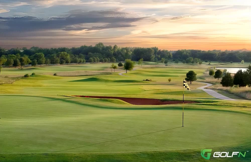Belmar Golf Club in Norman, Oklahoma — private, 18-hole golf course, designed by Tripp Davis (2002)