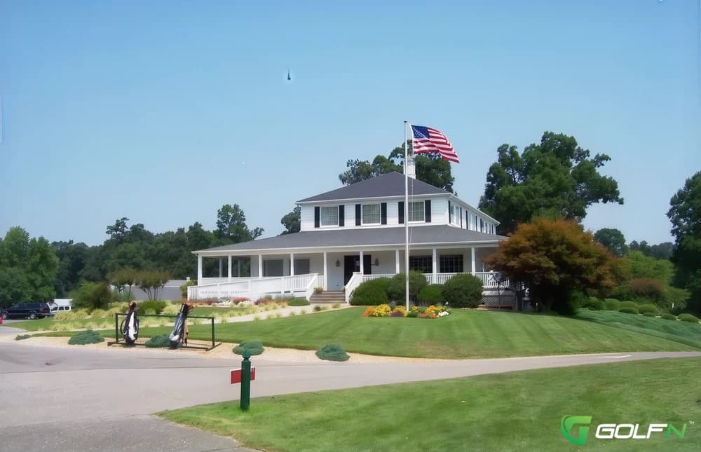 London Downs Golf Club in Forest, Virginia — public, 18-hole golf course, designed by Russell Breeden (1991)