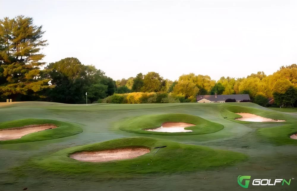 The Cardinal Golf Course By Pete Dye in Greensboro, North Carolina — private, 18-hole golf course, designed by Pete Dye (1974)