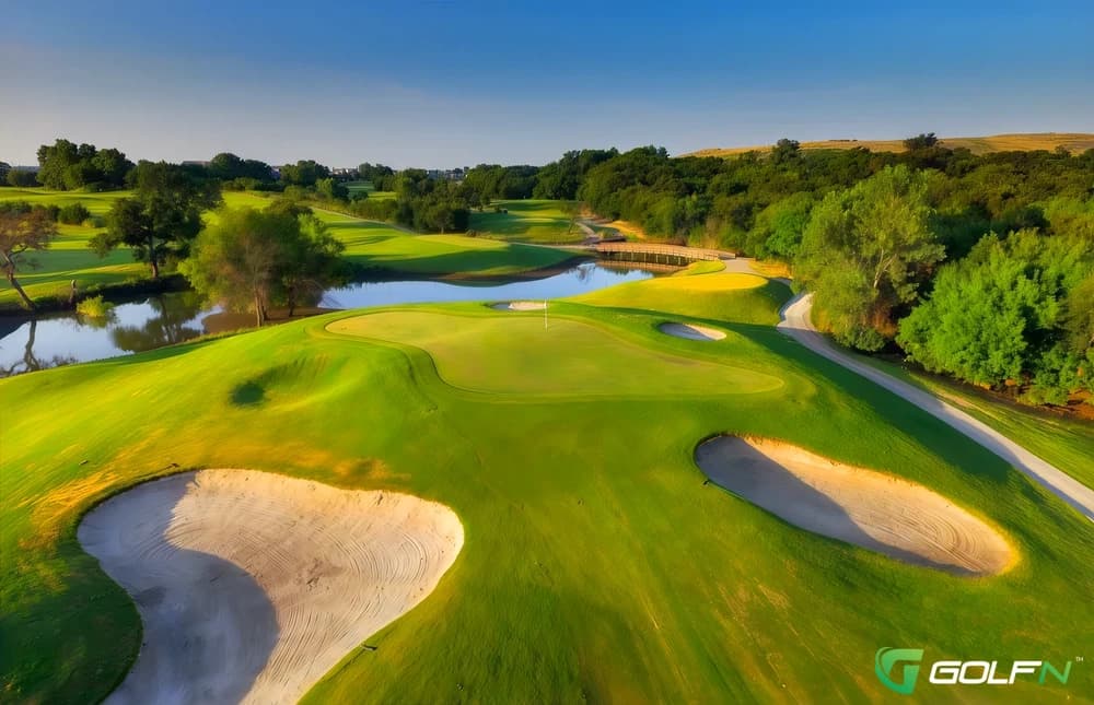 Coyote Ridge Golf Club in Carrollton, Texas — public, 18-hole golf course, designed by George B. Williams (1999)