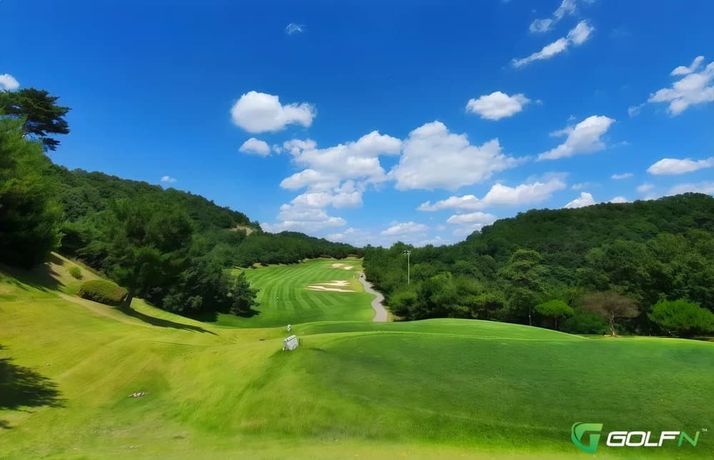(Left) East - Tgv Country Club in Cheongju-si, Chungcheongbugdo — public, 36-hole golf course, designed by Kentaro Sato
