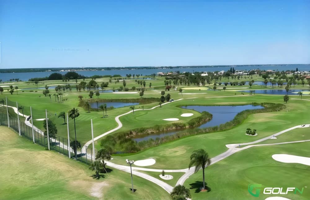 Dolphin - Cocoa Beach Country Club in Cocoa Beach, Florida — public, 27-hole golf course, designed by Charles Ankrom (1968)