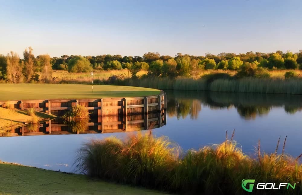 Pacific Harbour Golf & Country Club in Bribie Island, Queensland β public, 18-hole golf course, designed by Ross Watson (2006)