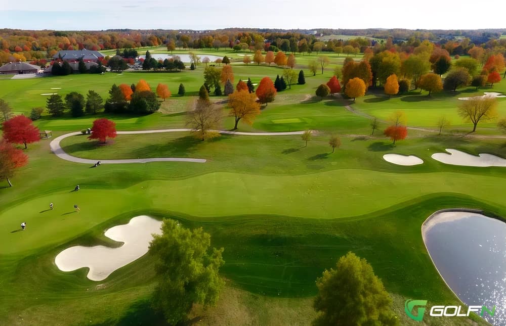 West - Walnut Creek Country Club in South Lyon, Michigan — private, 9-hole golf course, designed by Arthur Hills (1996)
