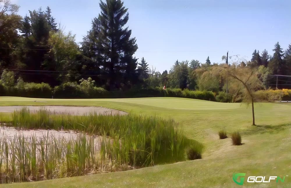 Demamiel Creek Executive Golf Course in Sooke, British Columbia — public, 9-hole golf course, designed by Robert Kains (2001)