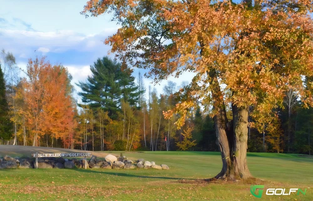 Hidden Meadows Golf Course in Old Town, Maine — public, 9-hole golf course, designed by Jeff Dufour (1997)