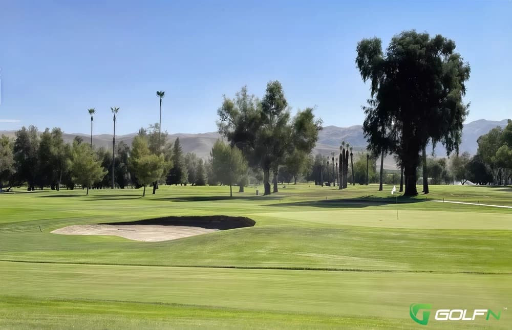 Kern River Golf Course in Bakersfield, California — public, 18-hole golf course, designed by William F. Bell (1951)