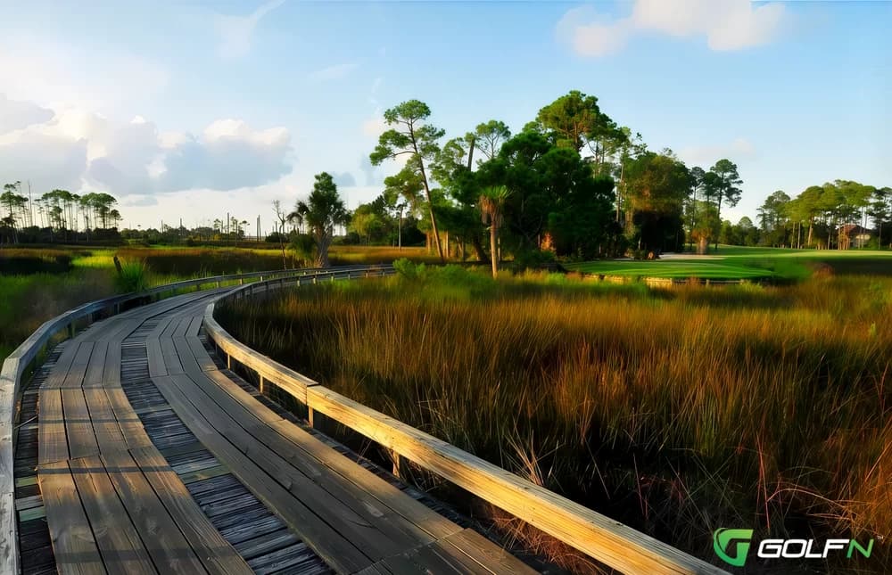 Marsh Landing Country Club in Ponte Vedra Beach, Florida — private, 18-hole golf course, designed by Arnold Palmer (1986)