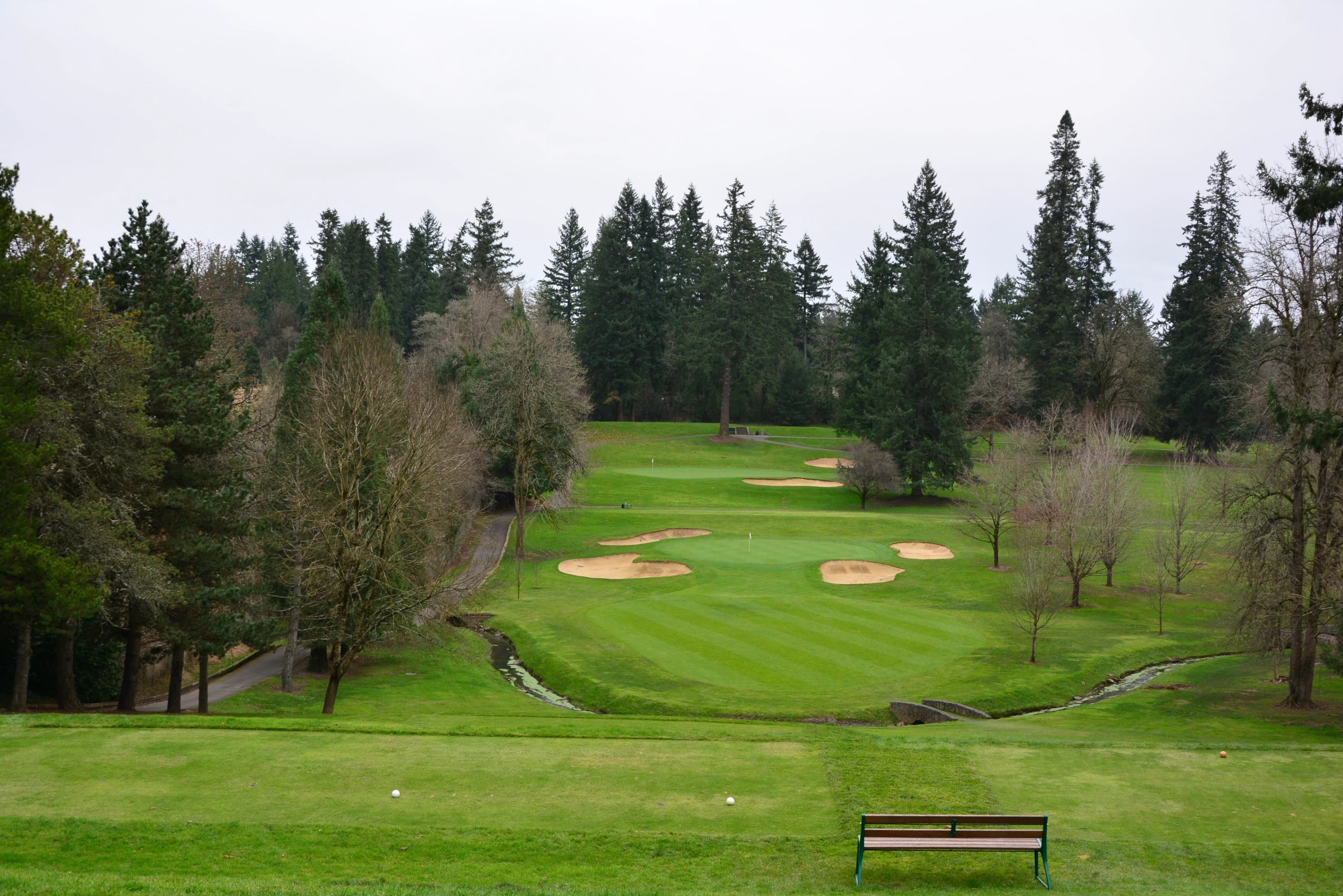 Portland Golf Club in Portland, Oregon — private, 18-hole golf course, designed by George Turnbull