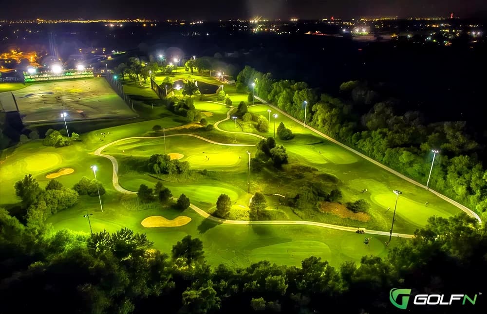 Golf Center Des Plaines in Des Plaines, Illinois — public, 9-hole golf course, designed by Rick Jacobson (1997)